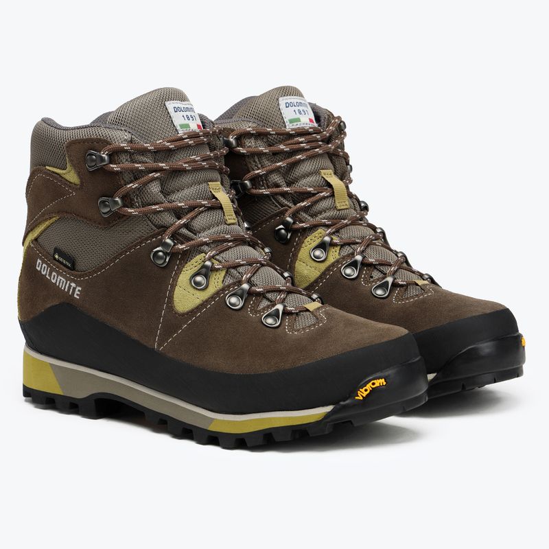 Scarponi da trekking da uomo Dolomite Zermatt GTX data brown/marsh green 5