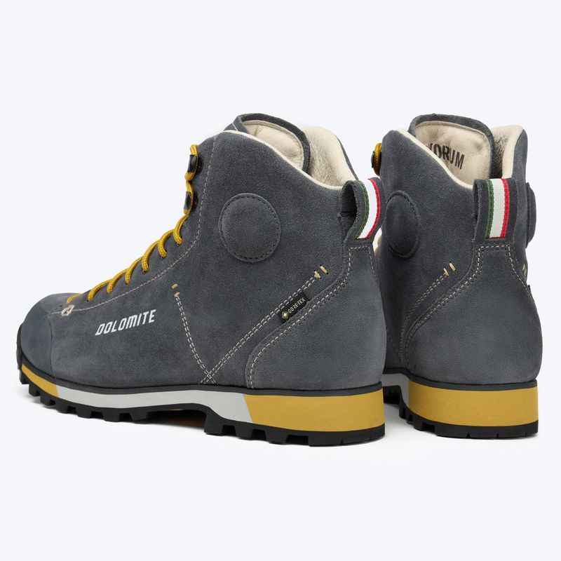 Scarponi da trekking da uomo Dolomite 54 Hike GTX grigio canna di fucile 3