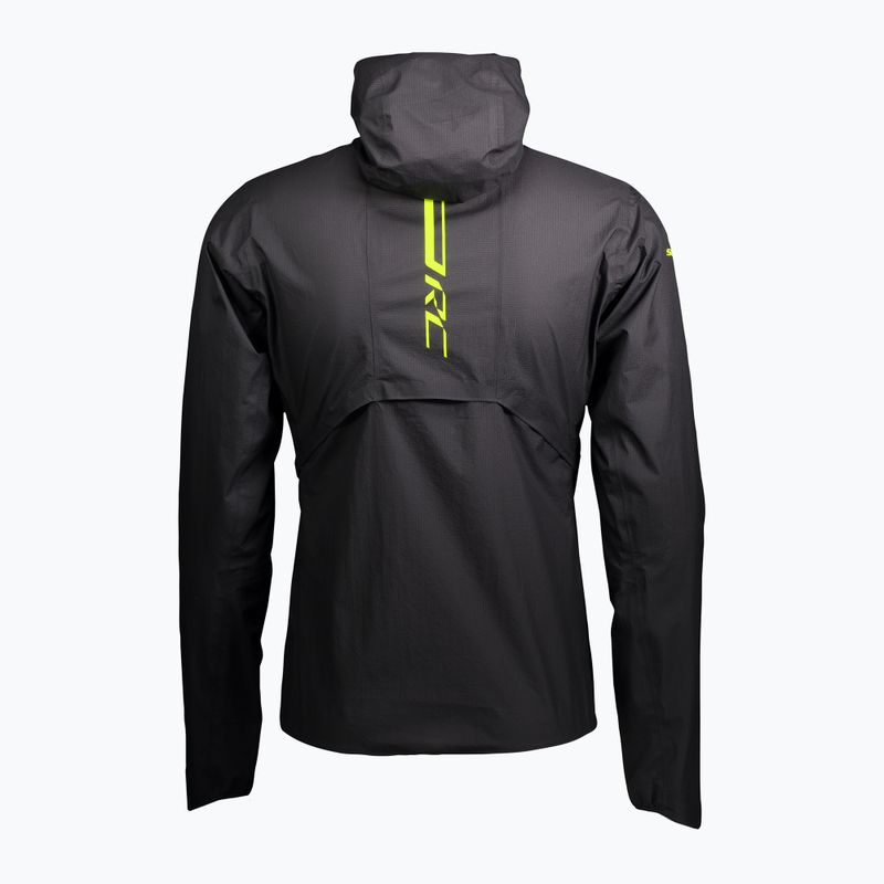 Giacca da corsa uomo SCOTT RC Run Waterproof nero/giallo 2