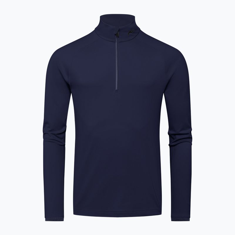 Felpa da uomo KJUS Feel Midlayer Half Zip deep space ski