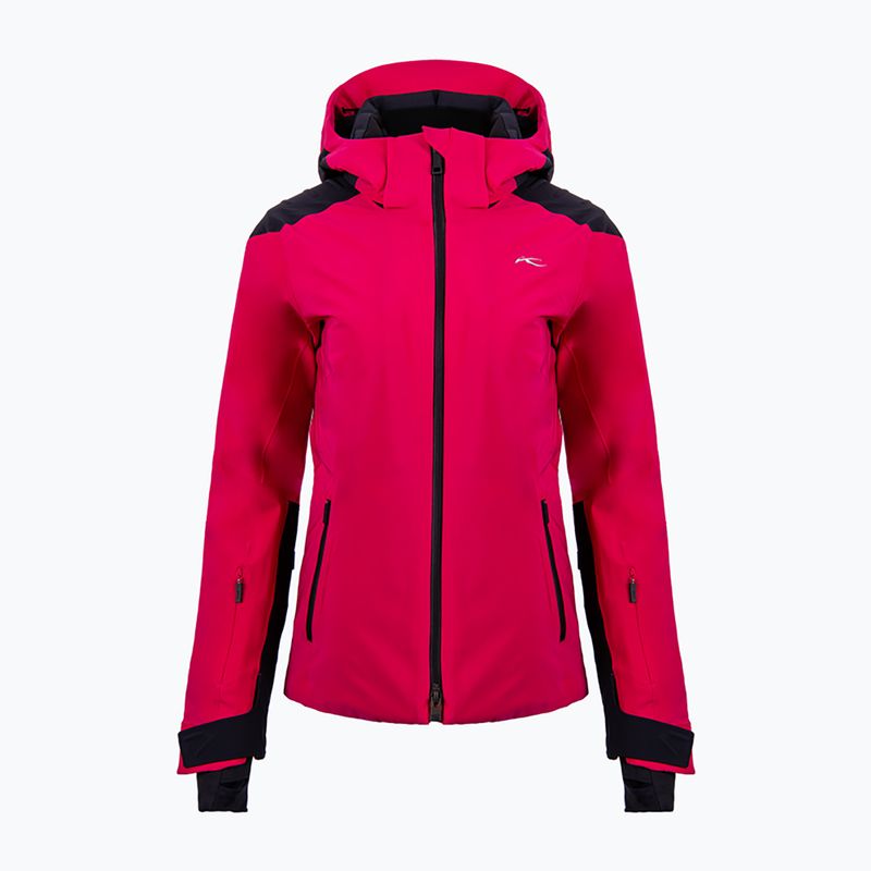Giacca da sci donna KJUS Formula mirtillo rosso/nero 6
