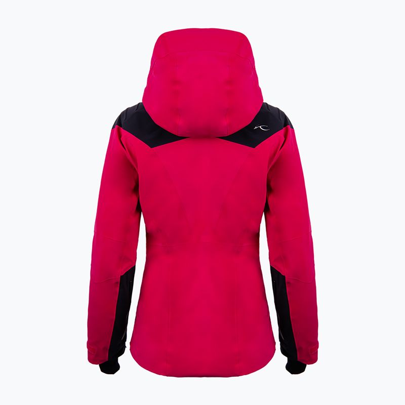 Giacca da sci donna KJUS Formula mirtillo rosso/nero 7