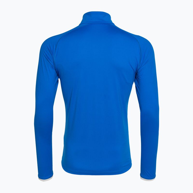 Felpa da uomo KJUS Feel Half-Zip blu brillante 2