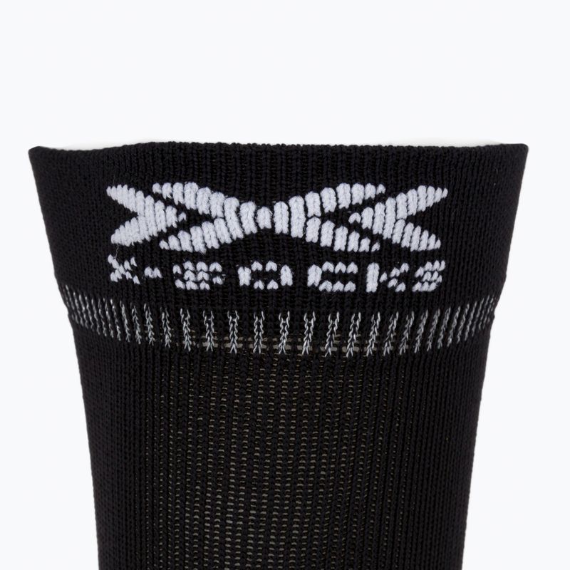 X-Socks Calzini Bike Race nero opale/polvere alimentare 3