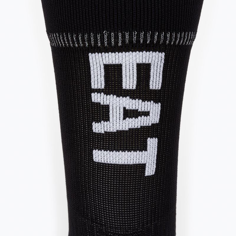 X-Socks Calzini Bike Race nero opale/polvere alimentare 4