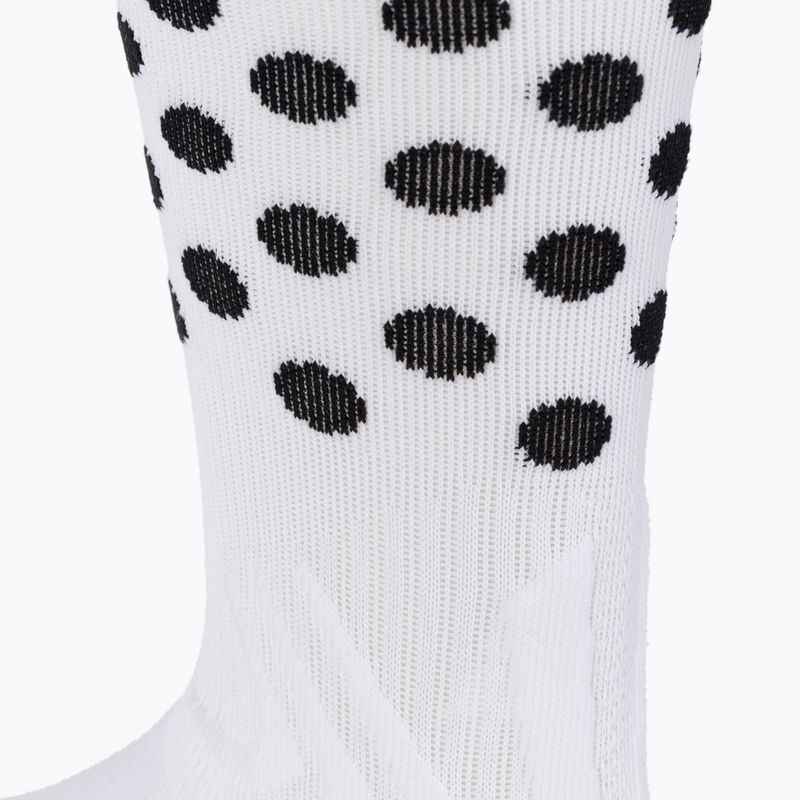 X-Socks Bike Race calzini bianchi artici/punti/strisce 7