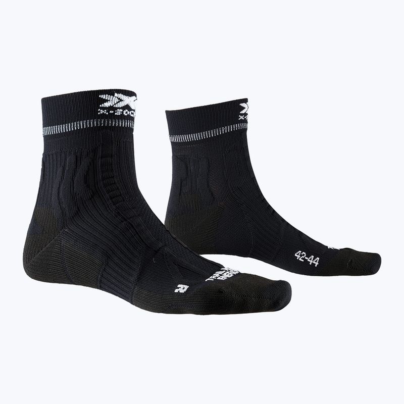 Calzini da corsa X-Socks Trail Run Energy da uomo, nero opalino 4