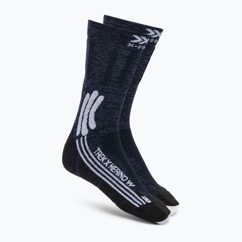 Calzini da donna X-Socks Trek X Merino midnight blue/arctic white