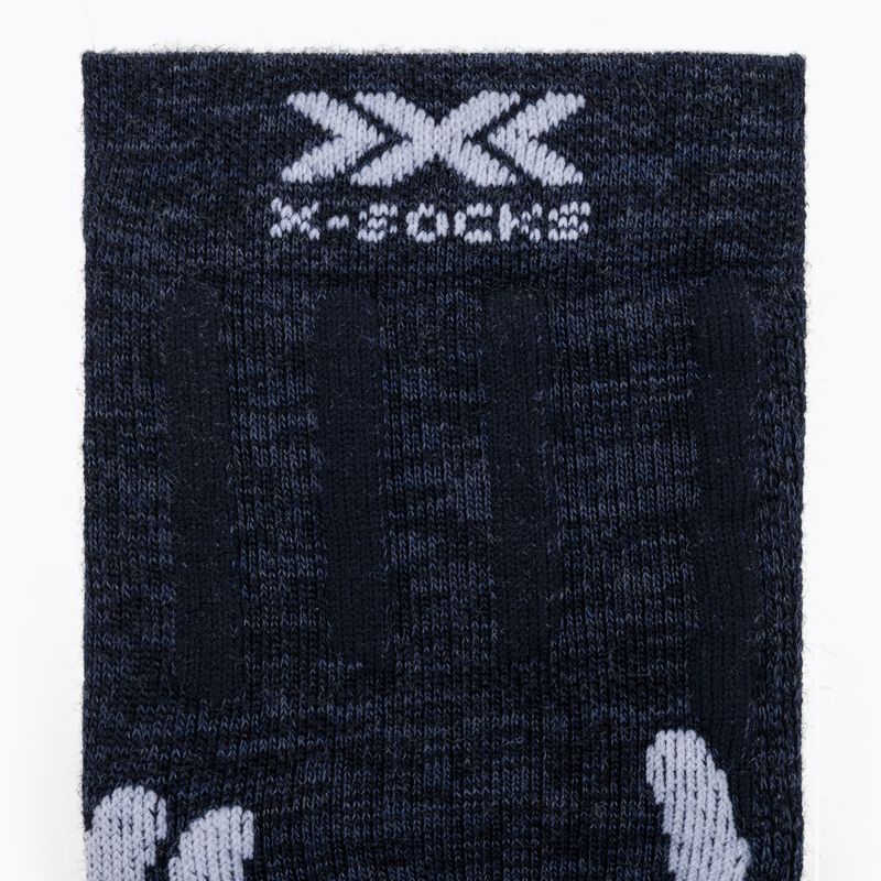 Calzini da donna X-Socks Trek X Merino midnight blue/arctic white 3