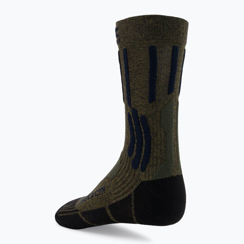 X-Socks Trek X CTN calze da trekking verde bosco/blu notte 3