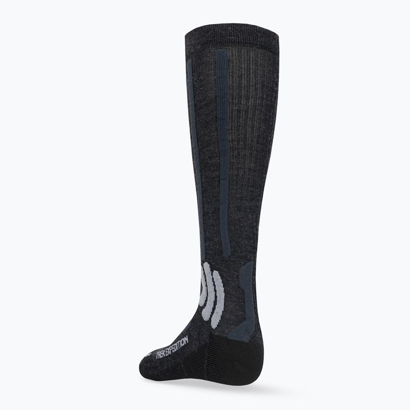 X-Socks Trek Expedition calze da trekking nero opale/grigio dolomite melange 2