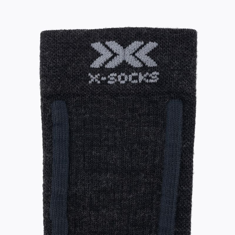 X-Socks Trek Expedition calze da trekking nero opale/grigio dolomite melange 4
