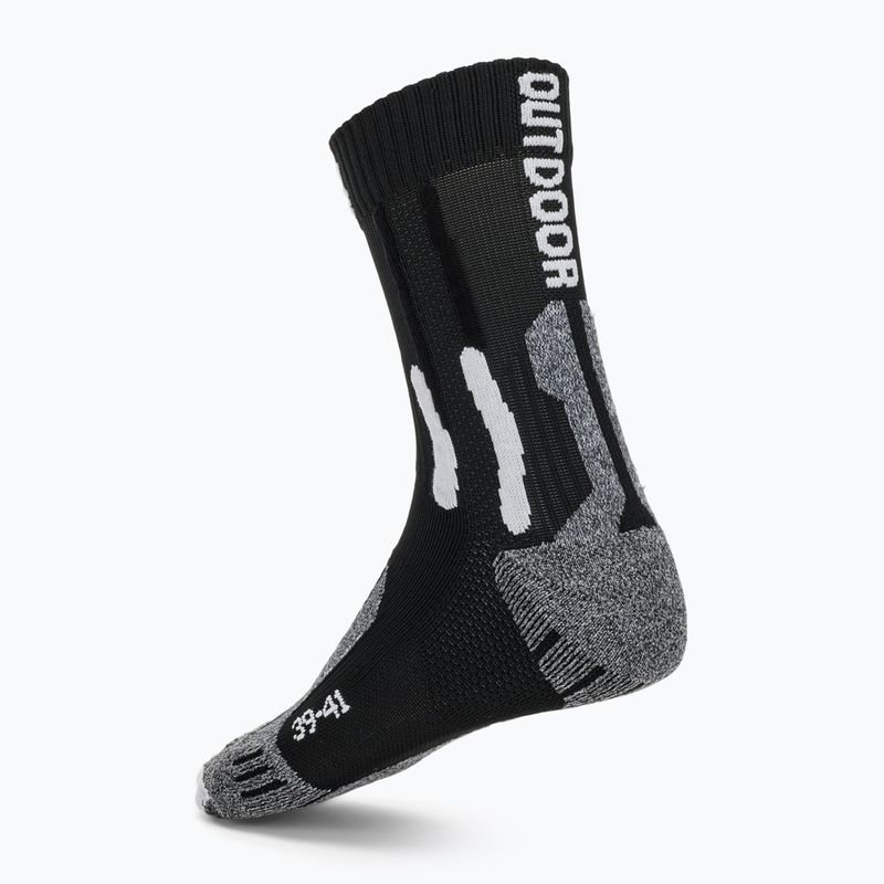 Calzini X-Socks Trek Outdoor black/grey melange 2