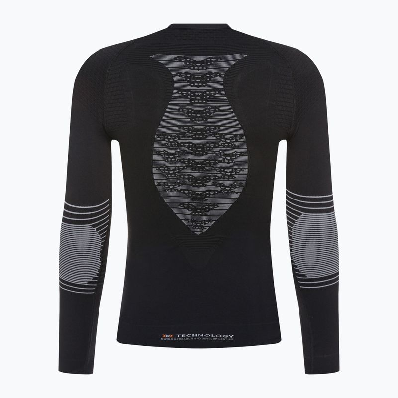 Maglia a maniche lunghe termoattiva da uomo X-Bionic Energizer 4.0 nero opalino/bianco artico 2