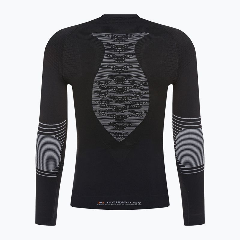 Maglia termica da uomo X-Bionic Energizer 4.0 opal black/arctic white 2