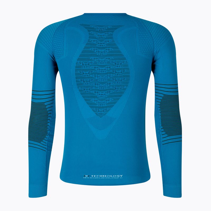 Maglia a maniche lunghe termoattiva da uomo X-Bionic Energizer 4.0 blu alzavola/antracite 2