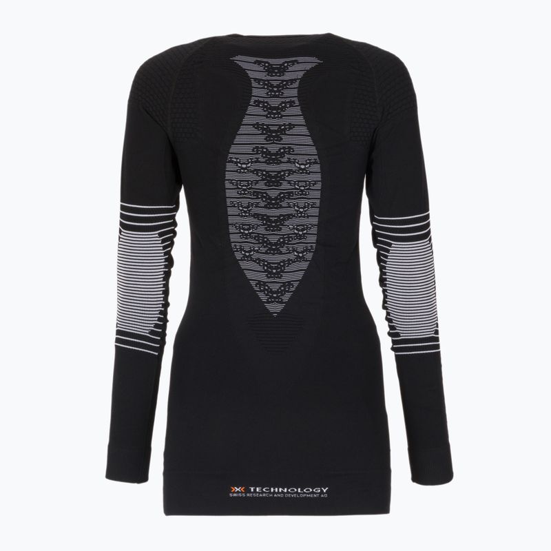 Maglia termica da donna X-Bionic Energizer 4.0 opal black/arctic white 2