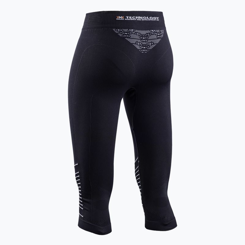 Pantaloni termici attivi da donna X-Bionic 3/4 Energizer 4.0 nero opalino/bianco artico 2