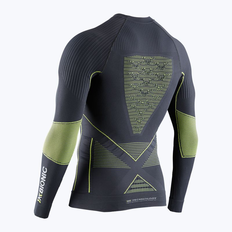 Maglia termica da uomo X-Bionic Energy Accumulator 4.0 charcoal/yellow 2