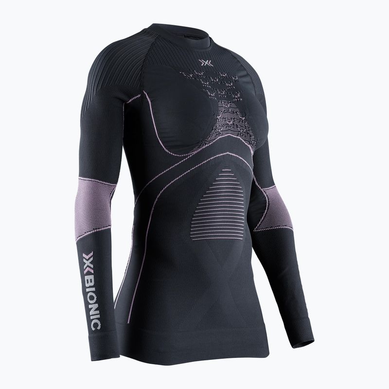 Maglia termica da donna X-Bionic Energy Accumulator 4.0 charcoal/magnolia