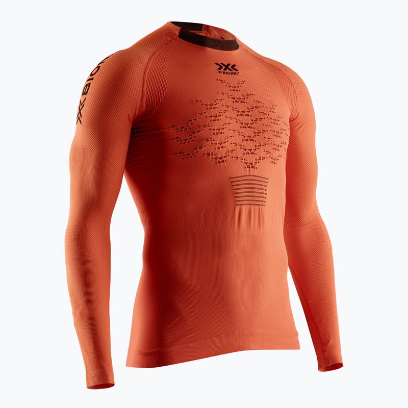 X-Bionic The Trick 4.0 Run trick arancio/nero manica lunga termica da uomo 4