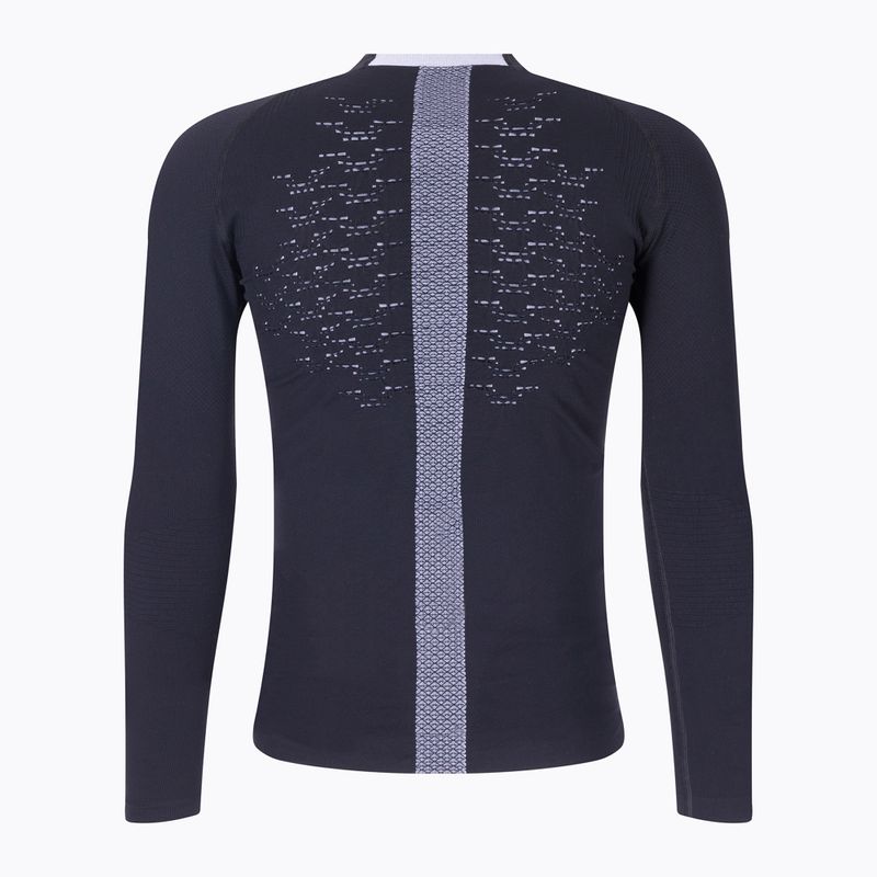 Maglia termica da uomo X-Bionic The Trick 4.0 Run opal black/arctic white 2