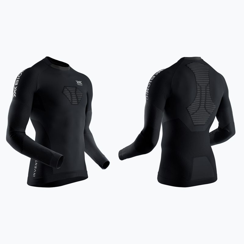 Maglia termica da uomo X-Bionic Invent 4.0 Run Speed black/charcoal 7