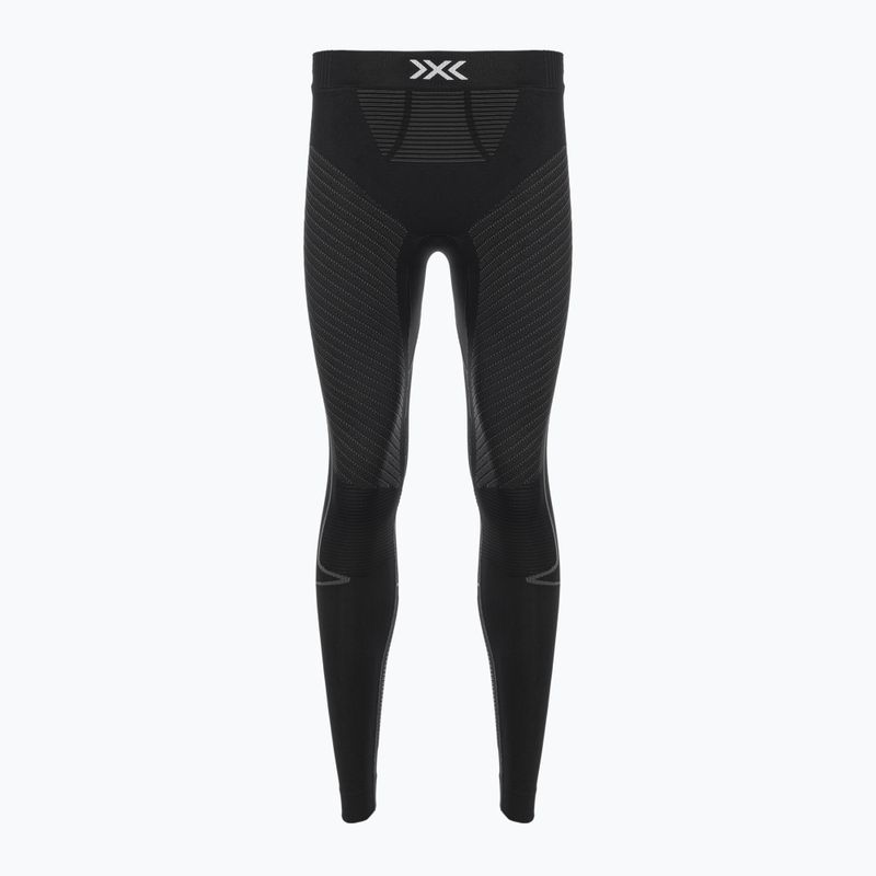 Pantaloni termoattivi da donna X-Bionic Invent 4.0 Run Speed nero/carbonio