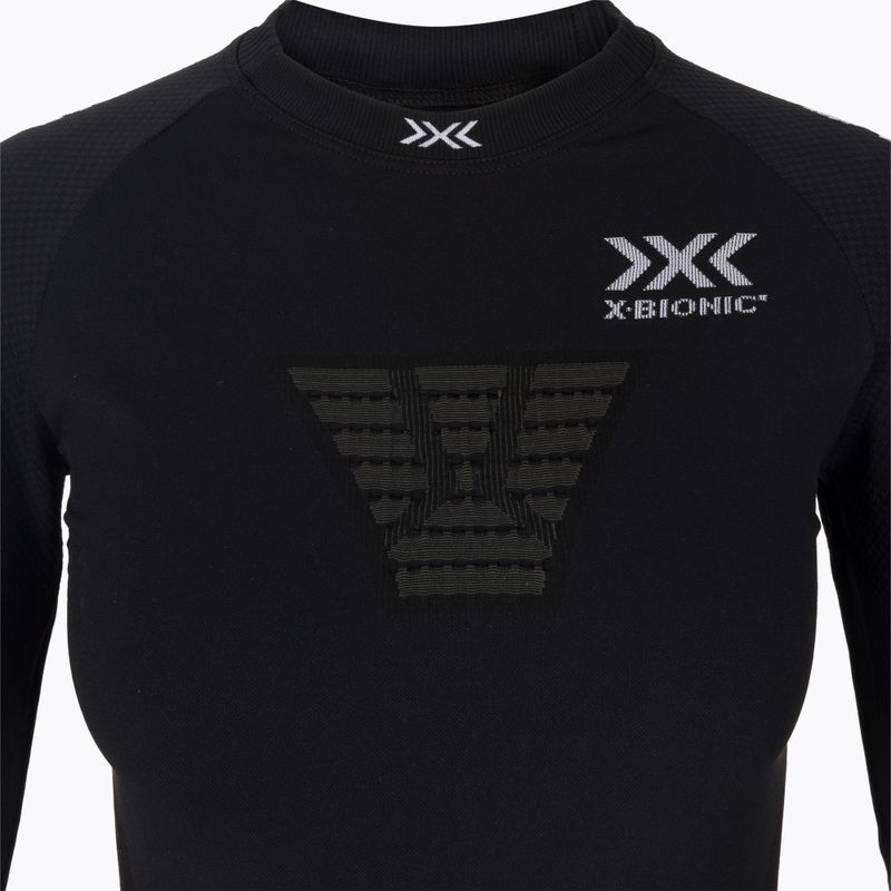 Maglia a maniche lunghe termoattiva da donna X-Bionic Invent 4.0 Run Speed nero/carbonio 3