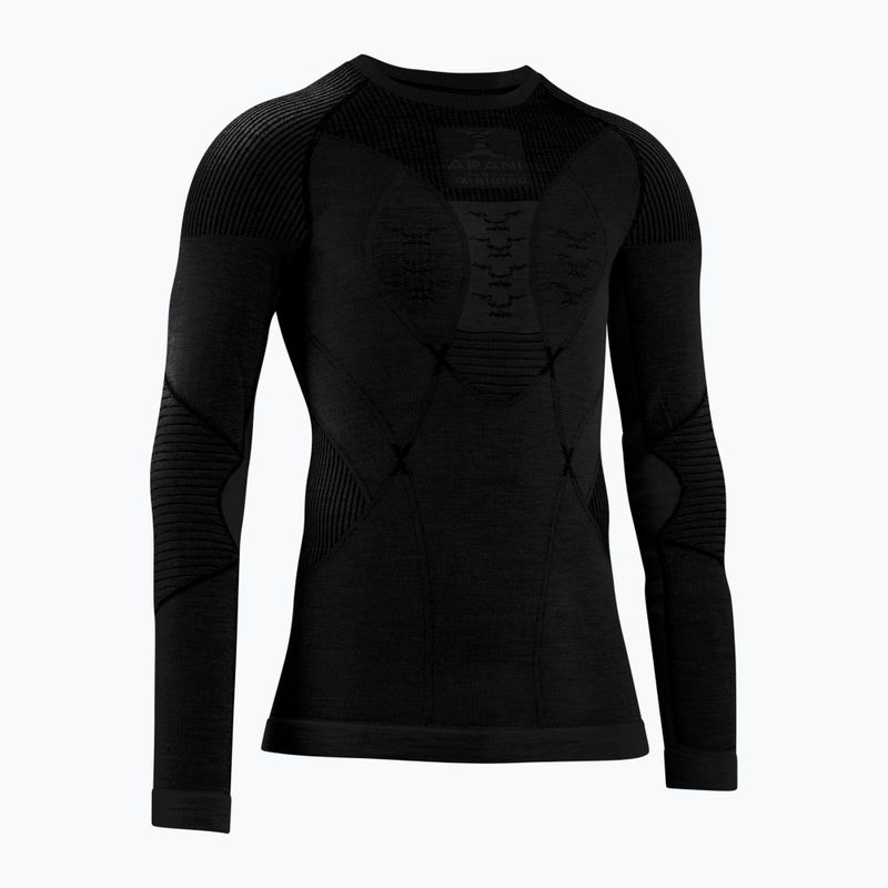 Manica lunga termoattiva da uomo X-Bionic Apani 4.0 Merino nero/nero 5