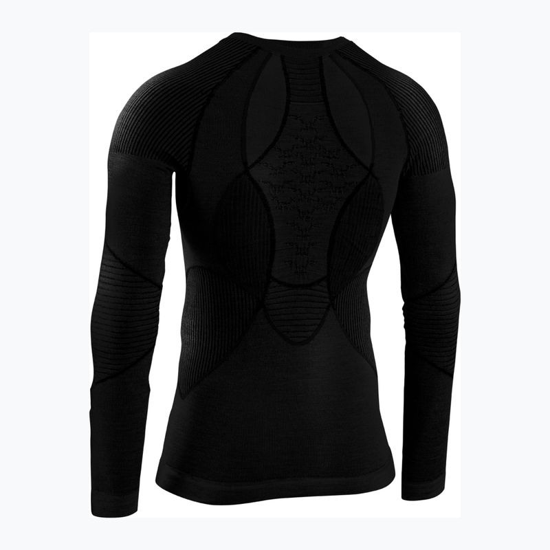 Manica lunga termoattiva da uomo X-Bionic Apani 4.0 Merino nero/nero 6