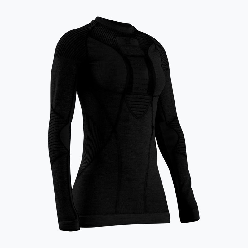 Maglia termica da donna X-Bionic Apani 4.0 Merino nero/nero 4