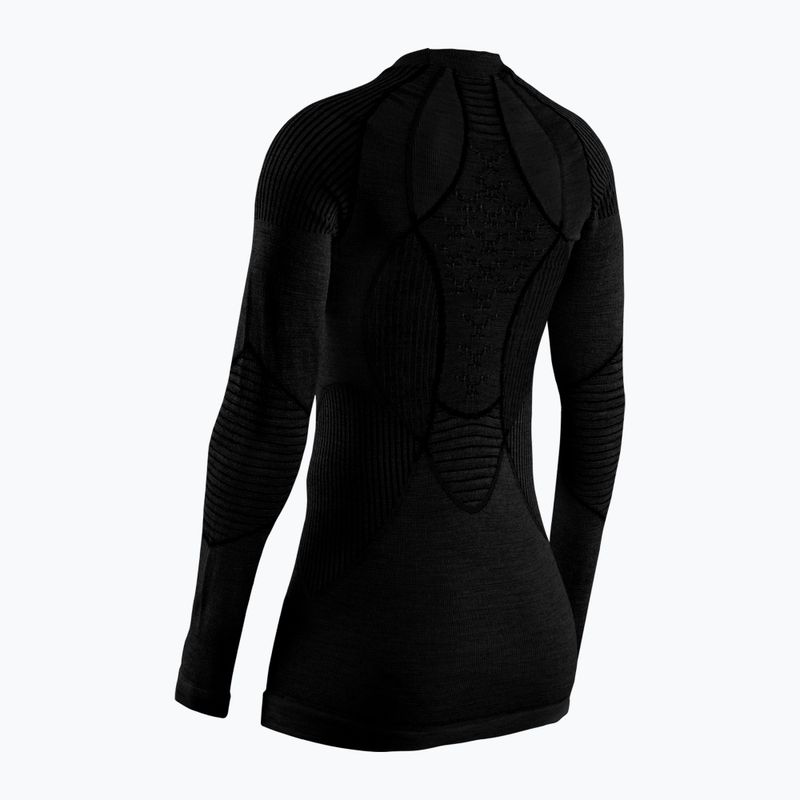 Manica lunga termoattiva da donna X-Bionic Apani 4.0 Merino nero/nero 5