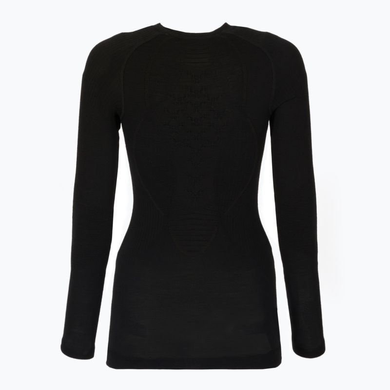 Maglia termica da donna X-Bionic Apani 4.0 Merino nero/nero 2