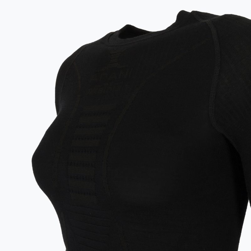 Maglia termica da donna X-Bionic Apani 4.0 Merino nero/nero 3