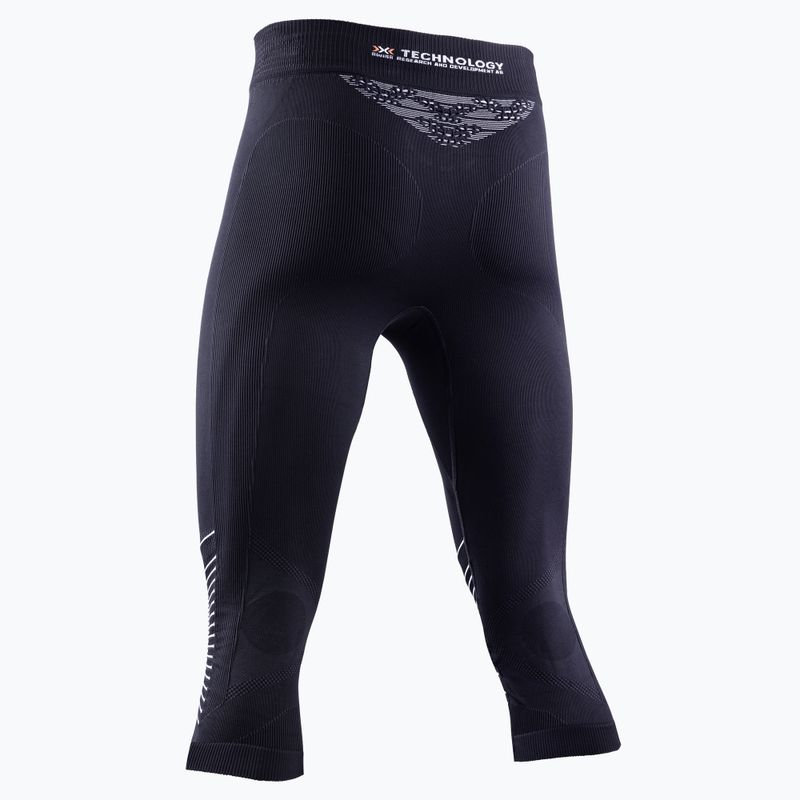 Pantaloni termici X-Bionic 3/4 Energizer 4.0 da uomo nero opale/bianco artico 6