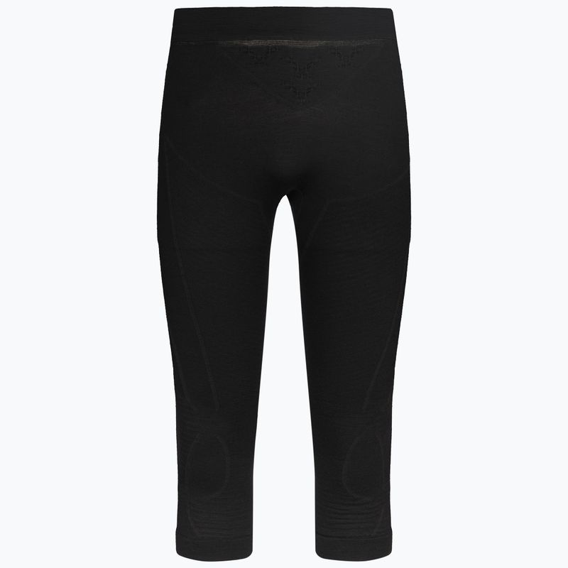 Pantaloni termici X-Bionic 3/4 Apani 4.0 Merino da uomo nero/nero