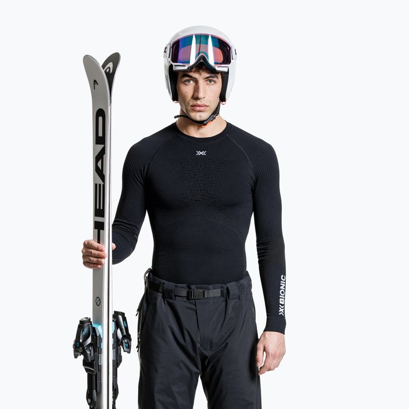 Maglia termica da uomo X-Bionic Energy Accumulator 4.0 black/black 2