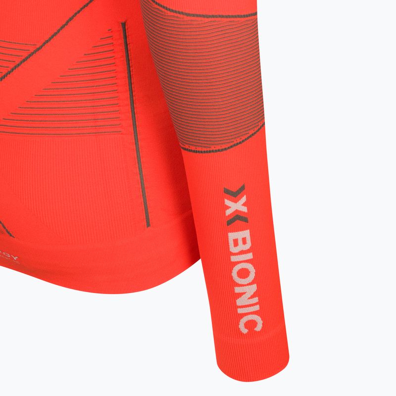 X-Bionic Energy Accumulator 4.0 da uomo a maniche lunghe termoattive arancio tramonto/antracite 3