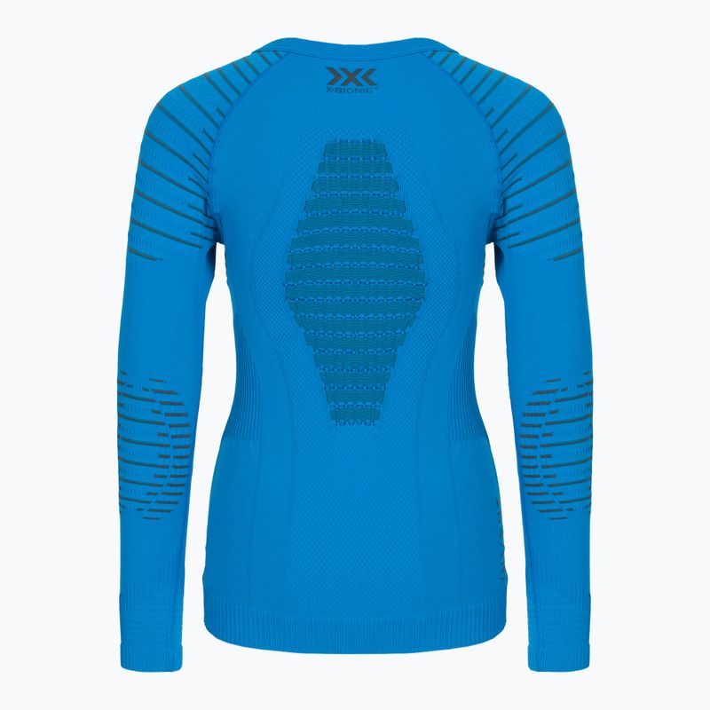 Maglia termica per bambini X-Bionic Invent 4.0 LS teal blue/anthracite 2