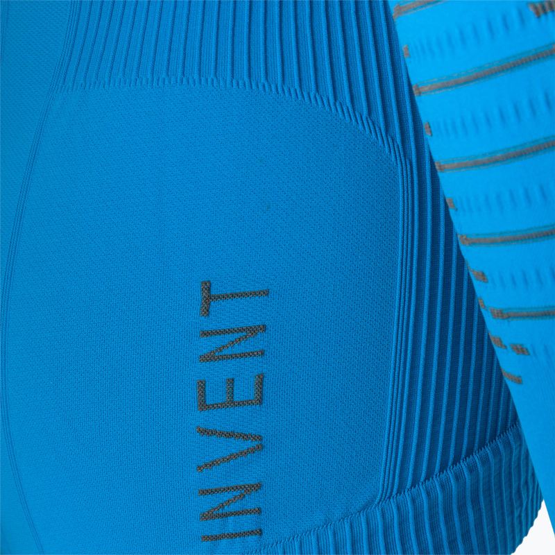 Maglia termica per bambini X-Bionic Invent 4.0 LS teal blue/anthracite 5