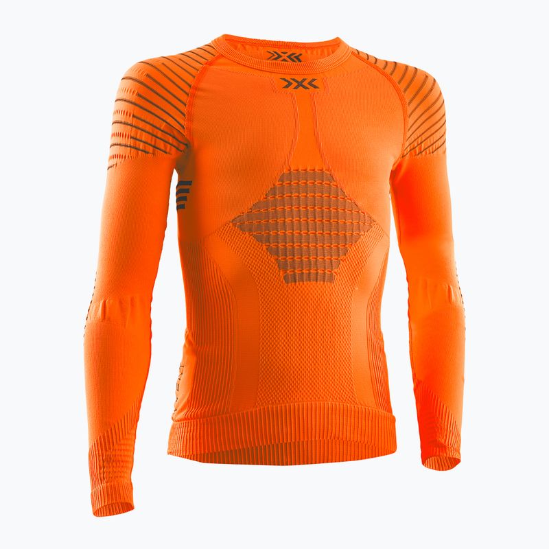 Maglia termica per bambini X-Bionic Invent 4.0 sunset orange/anthracite