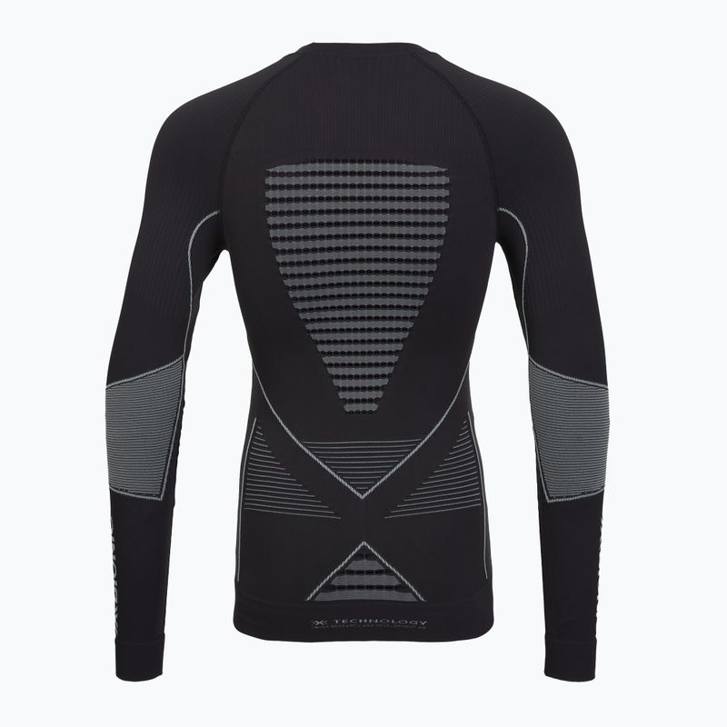 Maglia termica da uomo X-Bionic Energy Accumulator Origins charcoal/pearl grey 2