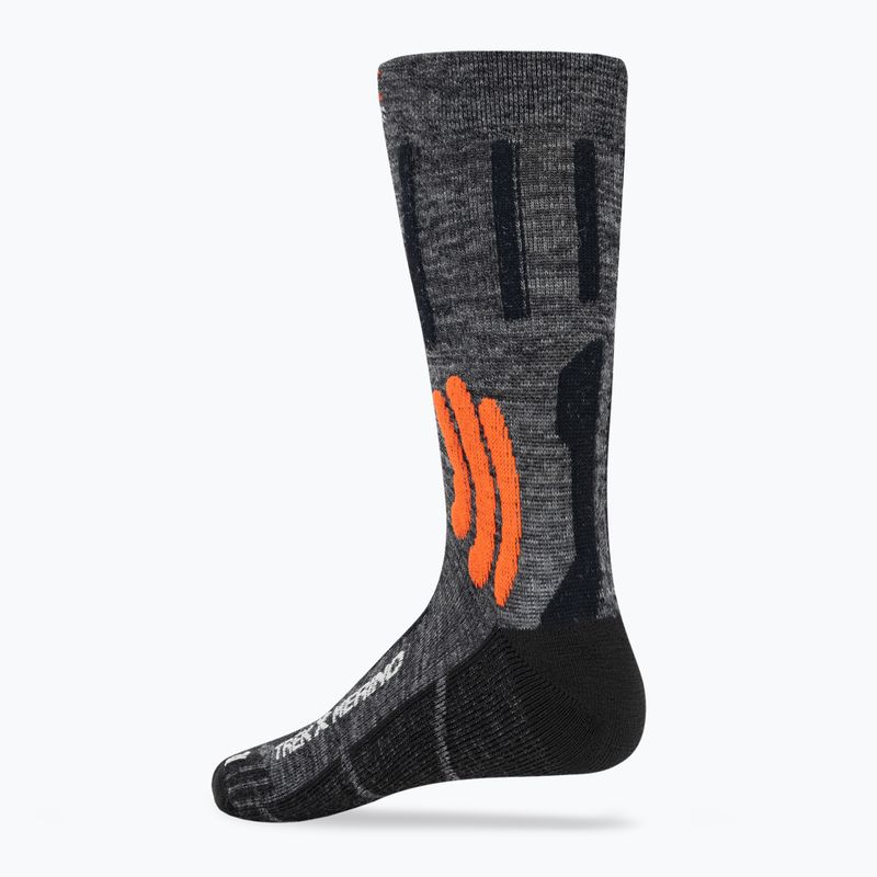 Calze da trekking X-Socks Trek X Merino grey duo melange/x-orange/black 2