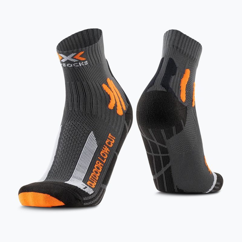 Calzini X-Socks Trek Outdoor Low Cut anthracite/orange