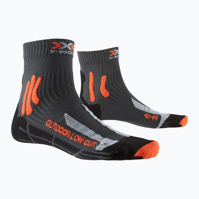 Calzini X-Socks Trek Outdoor Low Cut anthracite/orange 2
