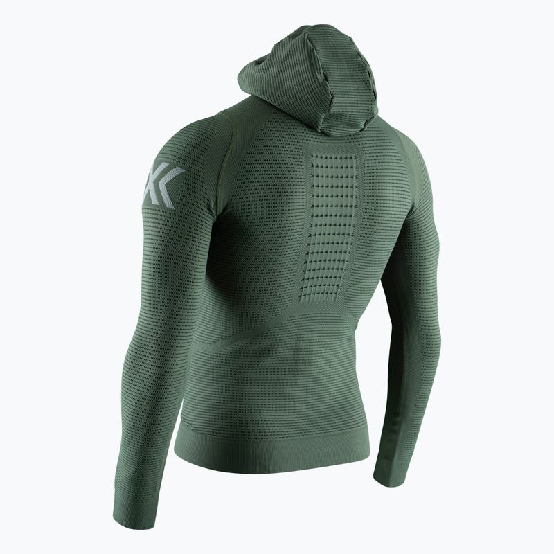 Felpa termica X-Bionic Instructor 4.0 verde oliva/grigio dolomite 2