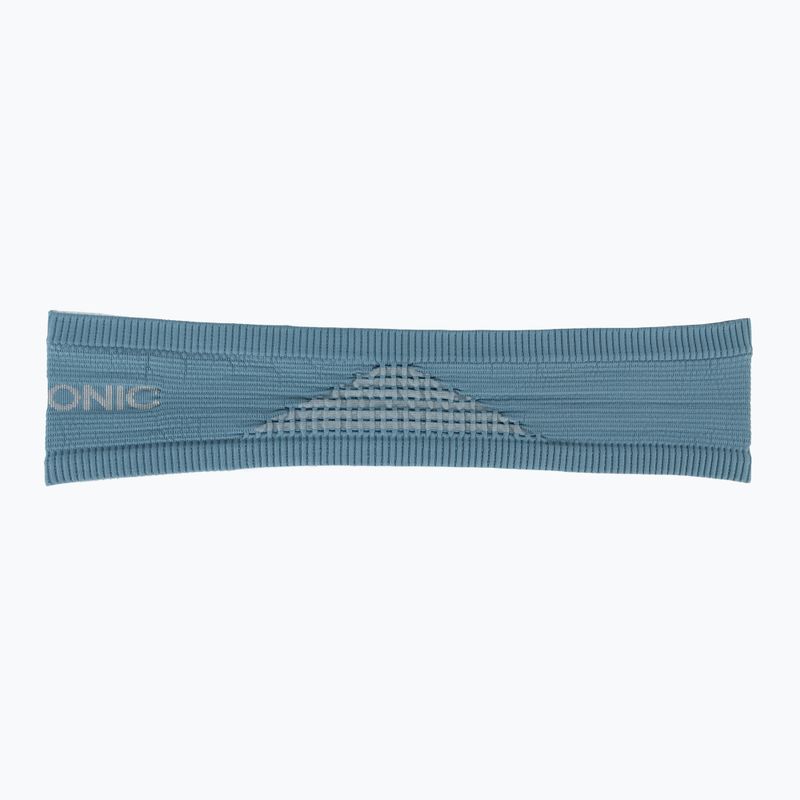 Fascia termica X-Bionic Headband 4.0 bluestone/dolomite grey 2