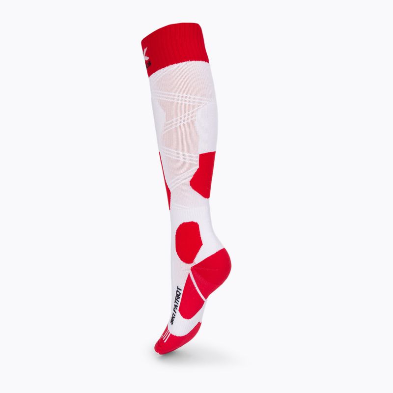 X-Socks Ski Patriot 4.0 Polonia calze da sci Polonia/bianco 2