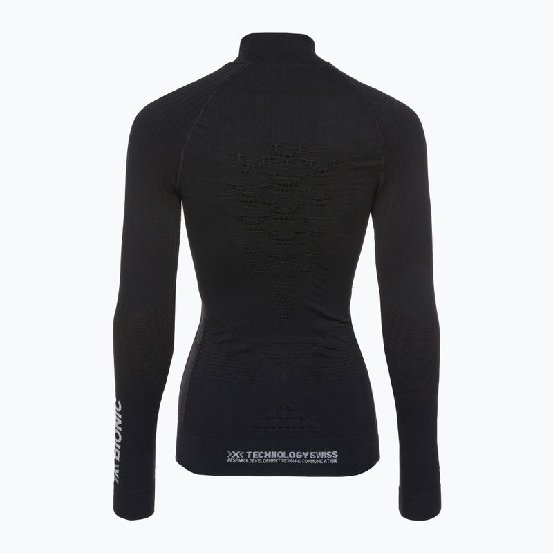 Maglia termica donna a maniche lunghe X-Bionic Energy Accumulator 4.0 Turtle Neck nero opale/bianco artico 5